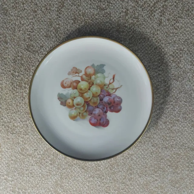 Eschenbach Baronet China Porcelain Plate " Grapes" 7.75" Plate