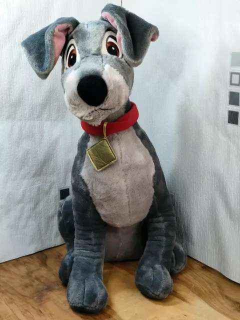 Official Disney Store Lady And The Tramp Stamped 22" Medium Soft Plush Toy