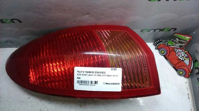 Feu Arrière Gauche ALFA ROMEO 146 2.0 Turbodiesel 1995 - Pièce D'occasion - Réf. 60603945