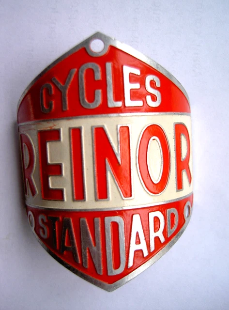 Plaque emaillee de Velo Cycles TORAL G.R.T Enameled Bike Head