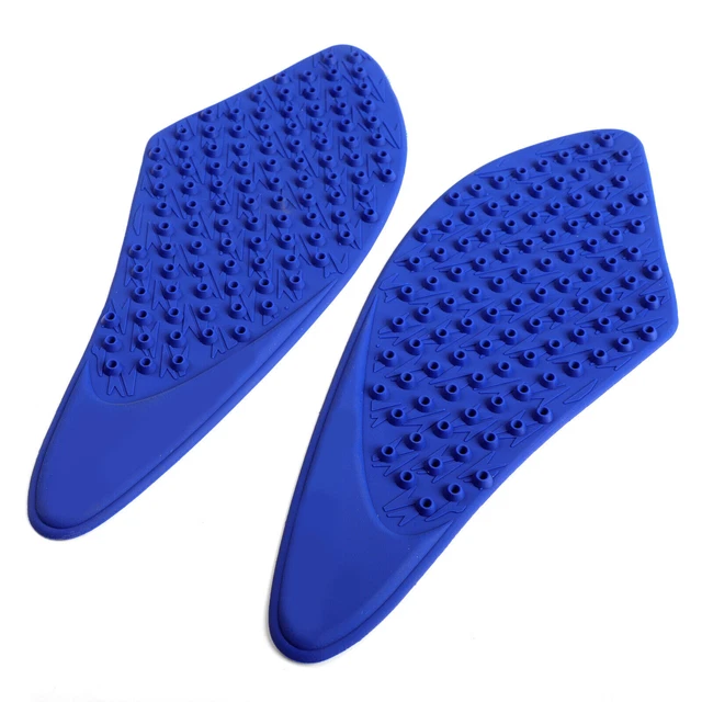 Tankpad Seite Tankschutz Gas Knee Grips Blau Für Kawasaki ZX-6R ZX6R 2007-08 F3
