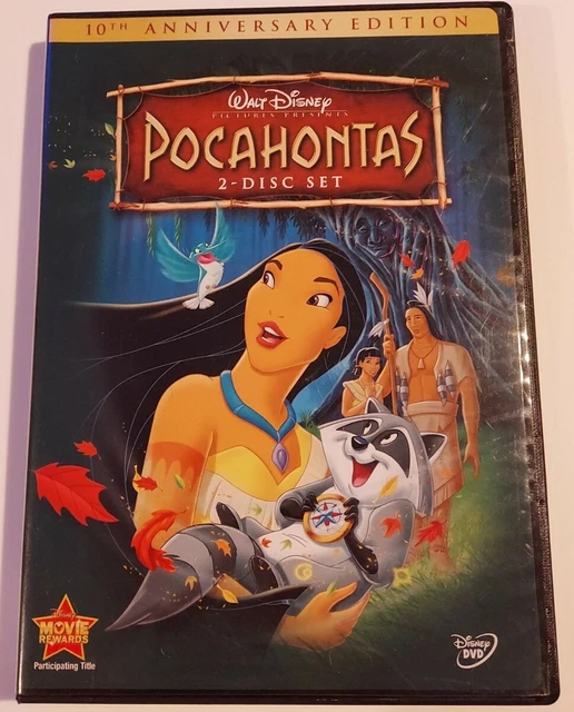 Pocahontas RARE DVD 2 Disc Walt Disney Indian Romance Musical Action John Smith