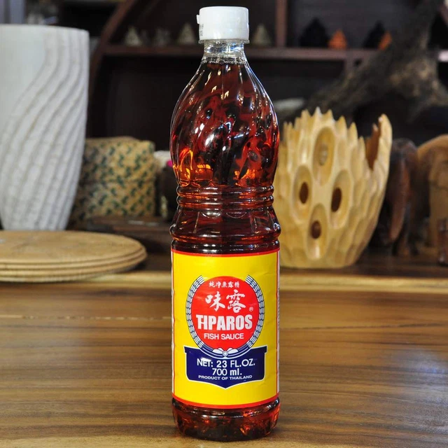 Tiparos Nam Pla Salsa di Pesce 700ml Prodotto Thailandia Würzsoße Cucina