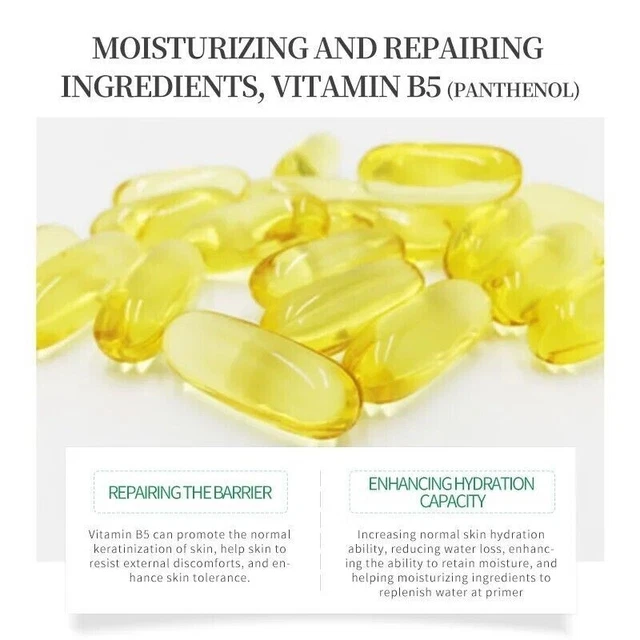 VITAMIN B5 FACIAL Redness Repair Cream Sunburn Repair Soothing