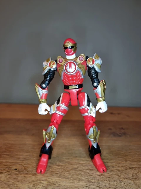 The Red Wind Ranger BANDAI 2002: POWER Ranger Ninja Storm RED WIND Turbo Tri-battlized ...
