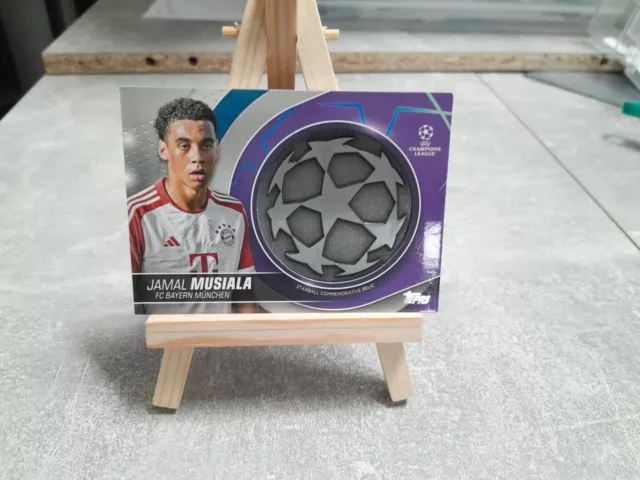 Topps UCC Flagship 23-24 Jamal MUSIALA Starball Relic Card Rookie Bayern München