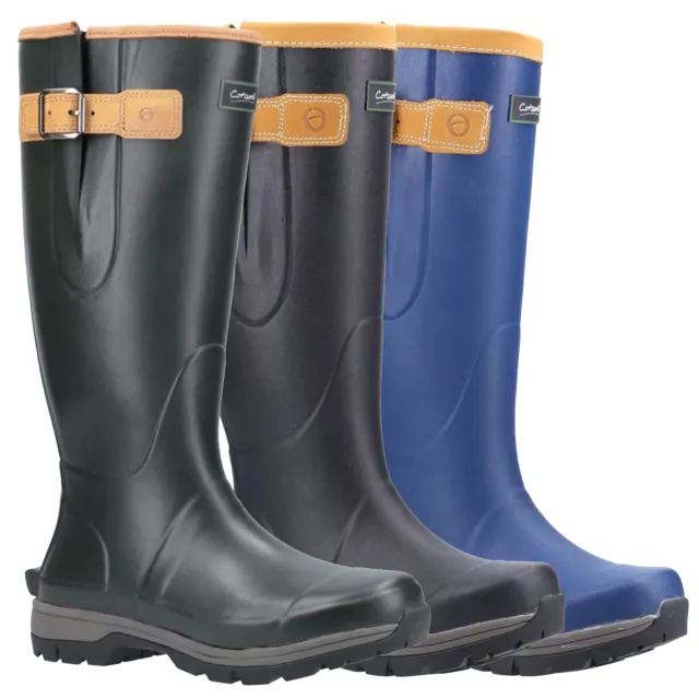 Mens/Womens Cotswold Stratus Premium Rubber Wellington Wellie Boot Sizes 4 to 12