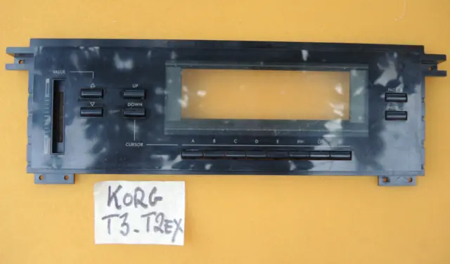 KORG 90' T3 T2 T1 Plastic Part Command board sreen  Housing  VG Condition