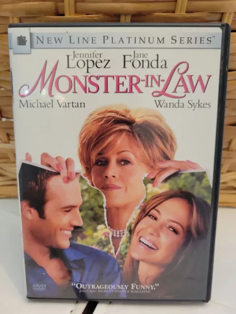 Monster-in-Law (DVD, 2005, 2-Disc Set, Platinum Series) - Stars Jennifer Lopez