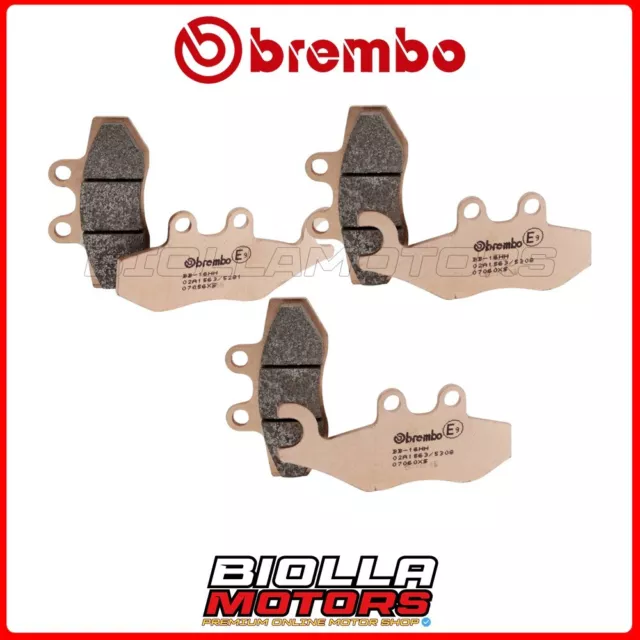 Kit Pastiglie Freno Brembo Piaggio X10 4T 4V Ie Euro 3 500 2013 Anteriore + Post