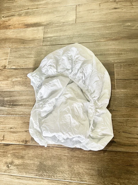 Garanimals White Fitted sheet Pack And Play Size 100% Cotton