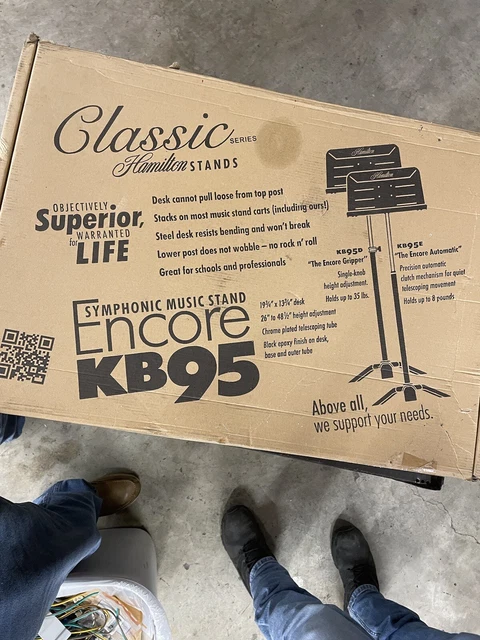 Music Stand Hamilton KB95 Symphonic Encore New Open Box Music Stand Hamilton KB95 Symphonic Encore New Open Box