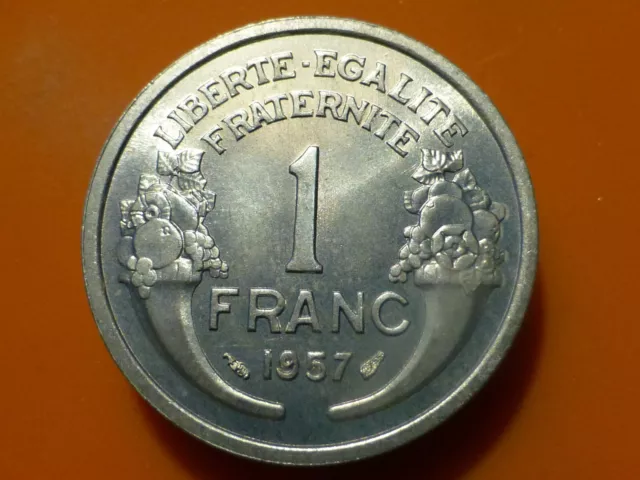 1 FRANC - MORLON (Alu) - 1957 - MAGNIFIQUE QUALITE FDC ! NON CIRCULEE !
