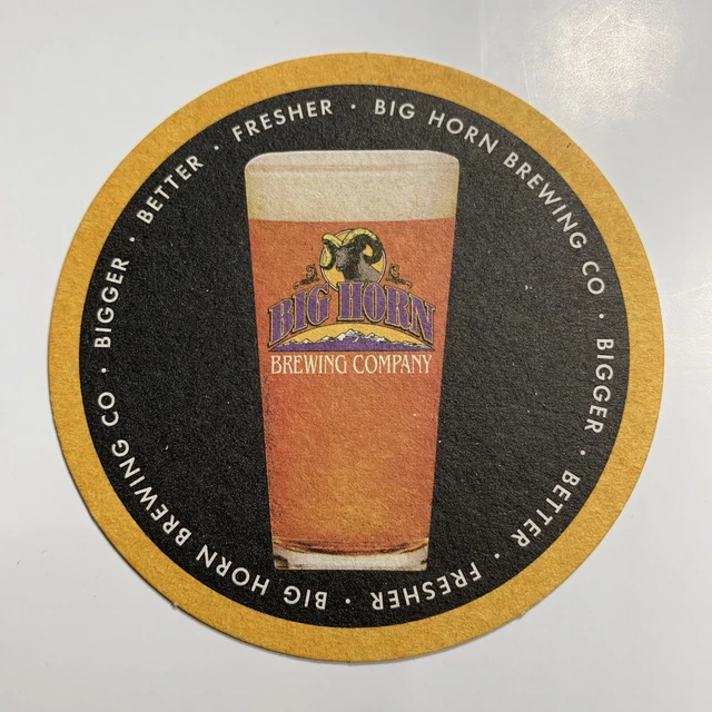 Big Horn Craft Beer Coaster Bighorn Washington ￼