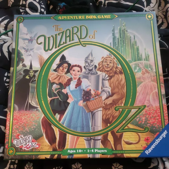 Juego de libros de aventuras Wizard of Oz para mayores de 10 años: trabajen juntos para jugar