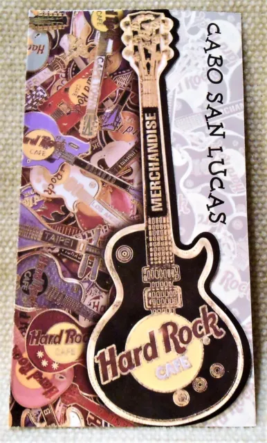 Hard Rock Cafe Cabo San Lucas Merchandise Pamphlet Brochure - See Pictures