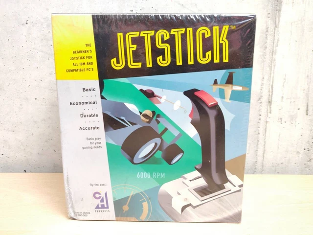 Joystick Jetstick Ch Products U.s.a. Pc Ibm Nuovo