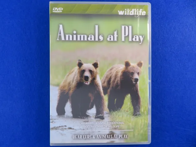 Animals At Play-Bear Cubs & Animals At Play - DVD - Region 0 - Fast Postage !!
