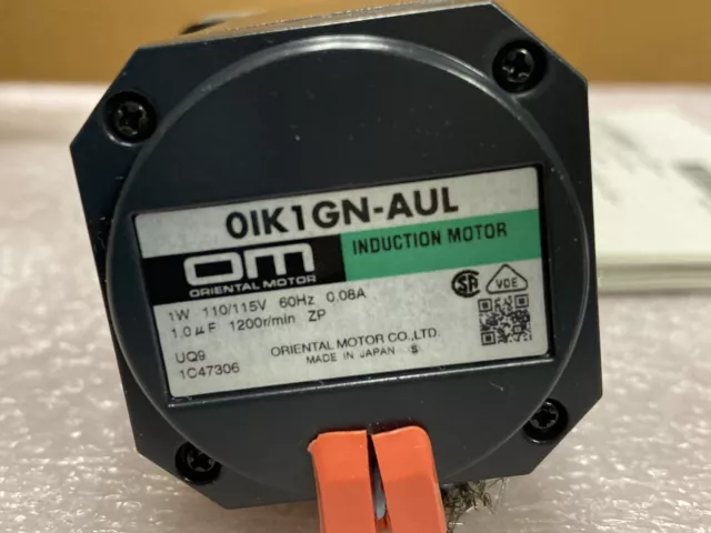 Oriental Motor Co 0IK1GN-AUL Induction Motor