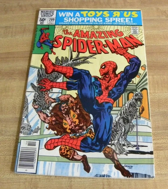 Marvel Amazing Spider-Man 209 Comic Book Nice!! 1st App Origin Calypso