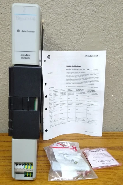 Allen Bradley Bulletin  1394-Amo3 Axis Module 2 Kw