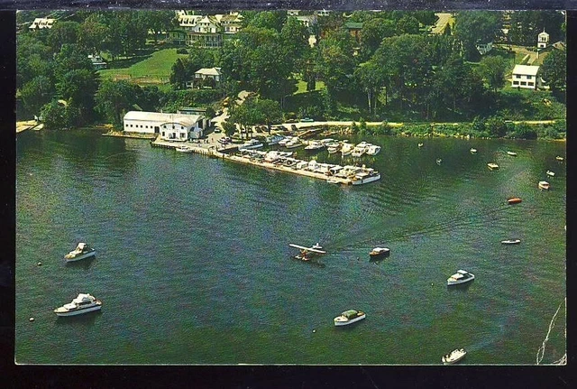 VTG Postcard 1975, Westport Marine Base, New York,