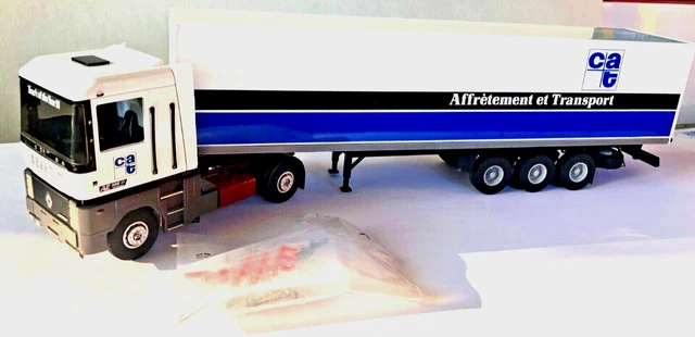 Camion Renault R Eligor 1/43 – Remorque Frigorifique Rentco – Pub Central
