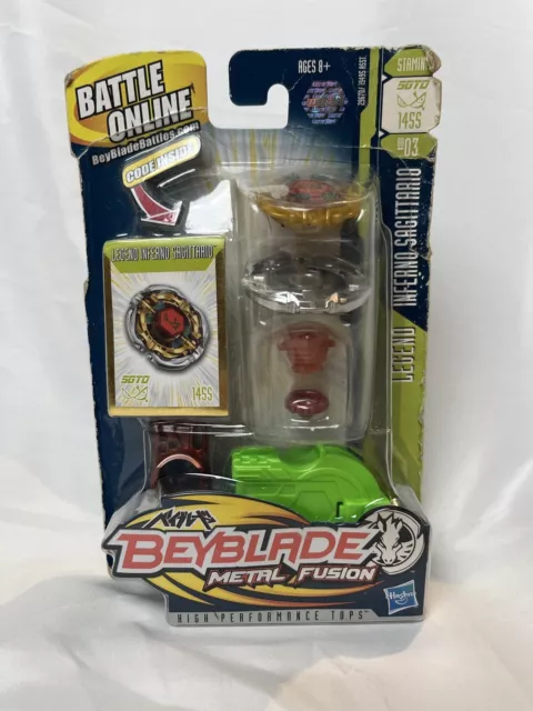 Beyblade Metal Fusion Legend Inferno Sagittario BB-03 Spinning Top