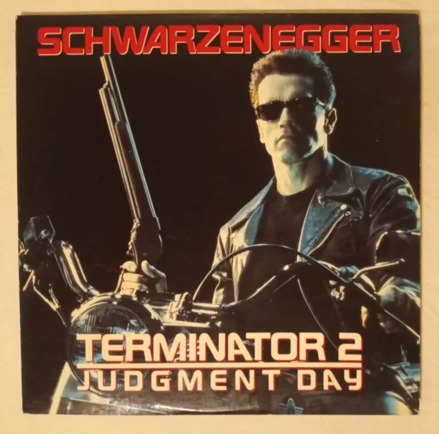 Terminator 2: Judgement Day Schwarzenegger Laser Disc Videodisc Terminator 2: Judgement Day Schwarzenegger Laser Disc Videodisc
