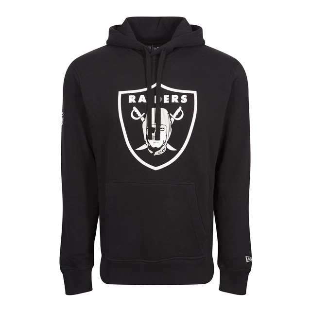 New Era Herren Hoodie NFL Las Vegas Raiders Logo schwarz