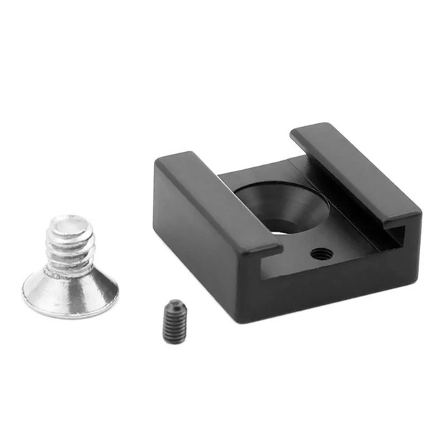 Cold Shoe Mount Adapter On-Camera Mount Adapter for for DSLR Camera