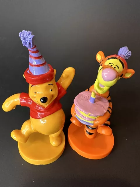 Winnie the Pooh Birthday Cupcake Cake Party Favor Set Featuring Eeyore