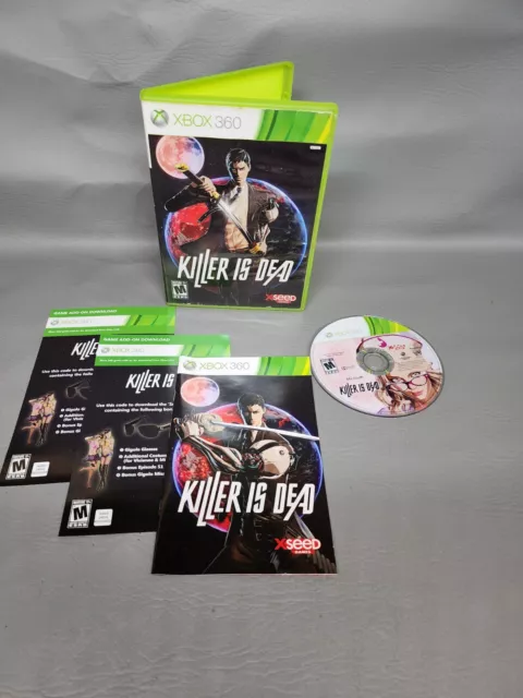 Killer Is Dead (Microsoft Xbox 360, 2013) Complete CIB