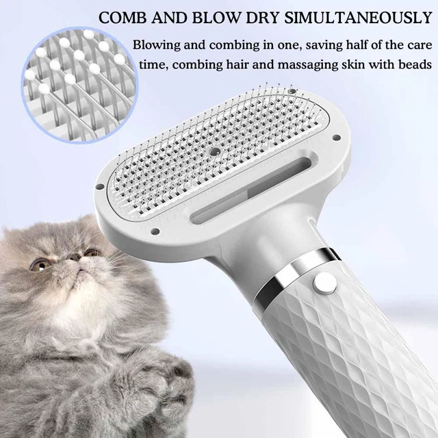 Asciugacapelli per cani, asciugacapelli portatile 5 in 1 per cani con temperatura intelligente U4T2