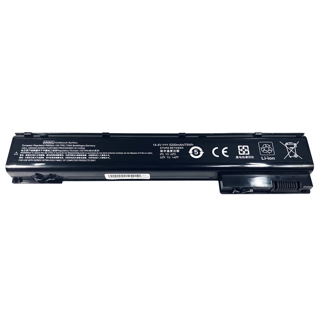 7xinbox Batteria Di Ricambio 14,4 V 72 Wh Per HP ZBook 15/17 G1/G2 – AR08 AR08XL HSTNN-IB4H – 8 Celle Agli Ioni Di Litio