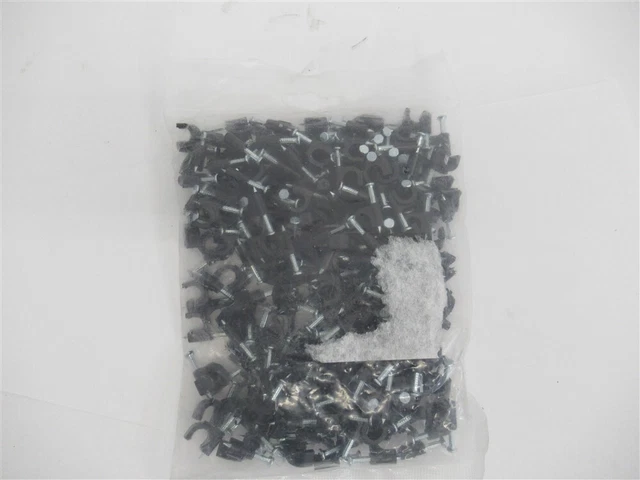 Huasu International HS0702 , 7mm Black Circle Nail Clips (PK 200)