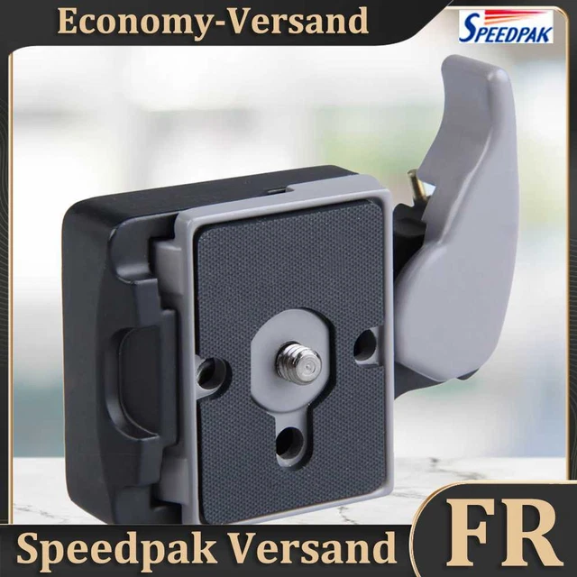 1/4in Camera Quick Release Plate Non-slip Metal Portable for Camera Installation