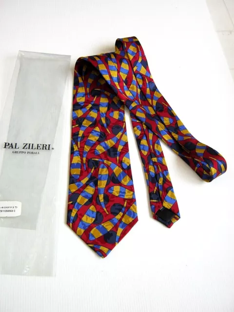 Pal Zileri  Nuova New Vintage 90 Pura Seta Pure Silk Made In Italy Originale