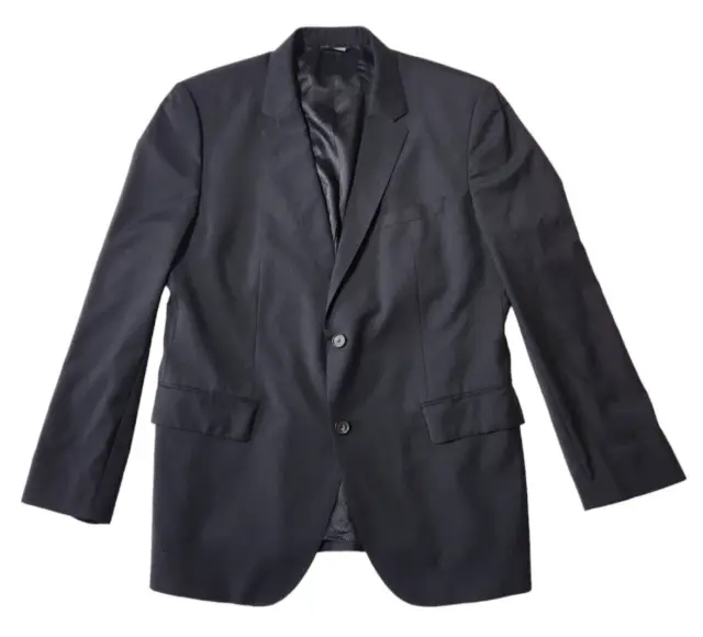 HUGO BOSS MENS 48R Suit Jacket James4 Sharp6 Sport Coat Wool Super 120s ...