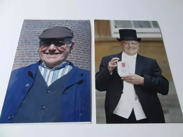 Fred Dibnah Famous Steeplejack & Tv Personality Photographs Mbe 2004