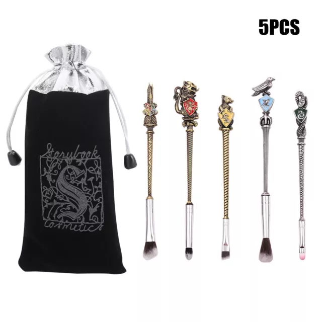 5 Pcs Movie Makeup Brushes Set Brushes Harry Potter Eyeshadow Brushes As A Gift