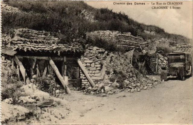 CPA AK Militaire - Chemin des Dames - La Rue de Craonne (695641)