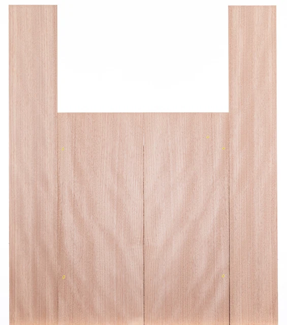 Tonewood Okoume madera acústica guitarra backs & laterales set 5251