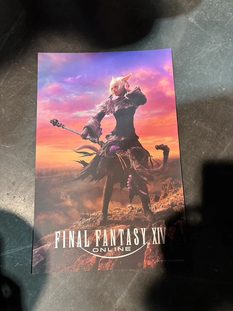 FFXIV B2 ポスター ファイナルファンタジーXIV(14) ポスターセット B2サイズ 2枚組