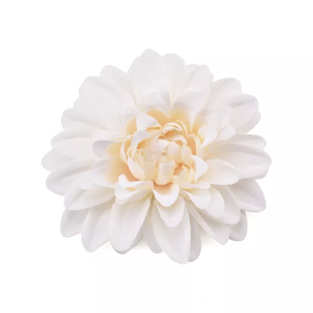 6pcs Artificial Dalia Flor Cabeza para Boda Mesa Adorno y Hogar Decoración Nuevo