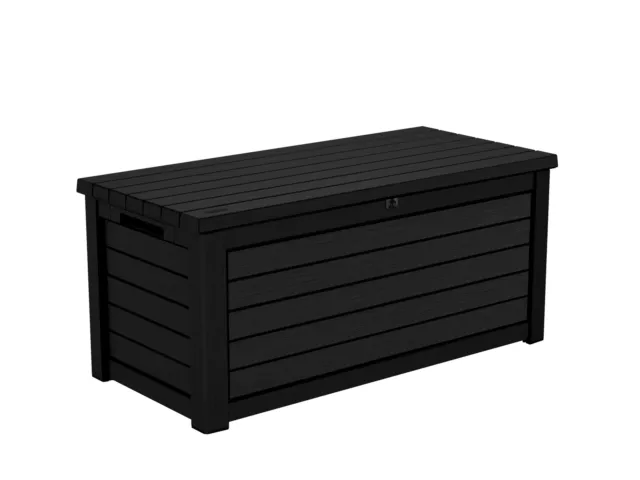 Keter Gartenbox Blackwood, 623 Liter, Auflagenbox Kissenbox Auflagentruhe Box