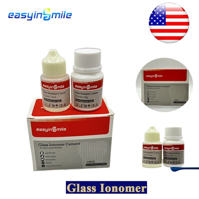 GLASS IONOMER CEMENT Dental Crown, Bridge, Veneer, Cure Luting Cement