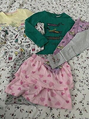 Girls New Skirts And Top Tshirts Leggings Bundle 5-6 Y Outfit next day Post