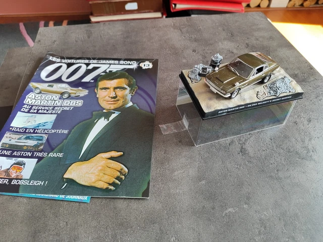 1/43 Fabbri Les Voitures De James Bond 007 Aston Martin Dbs Service Majesté Mib