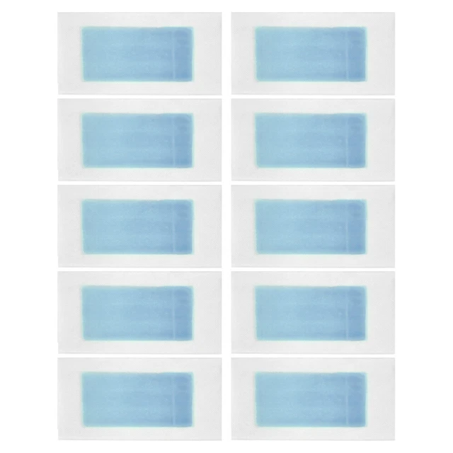 10 Pcs Strisce Di Cera Depilatoria Striscia Per Viso Multicolore